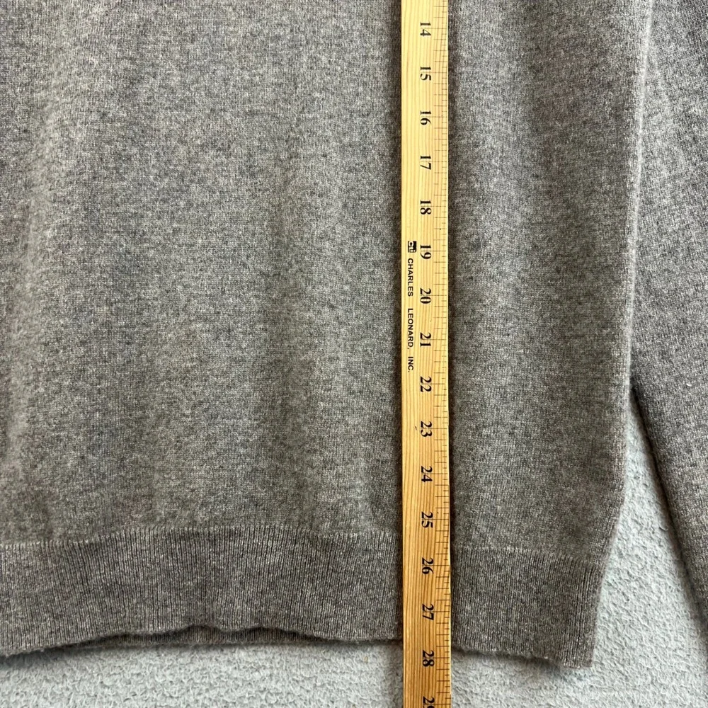 Banana Republic Mens Recycled Cashmere Shawl Collar Sweater Brown Medium M